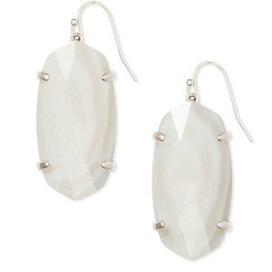 Kendra Scott Esme Silver Drop Earrings